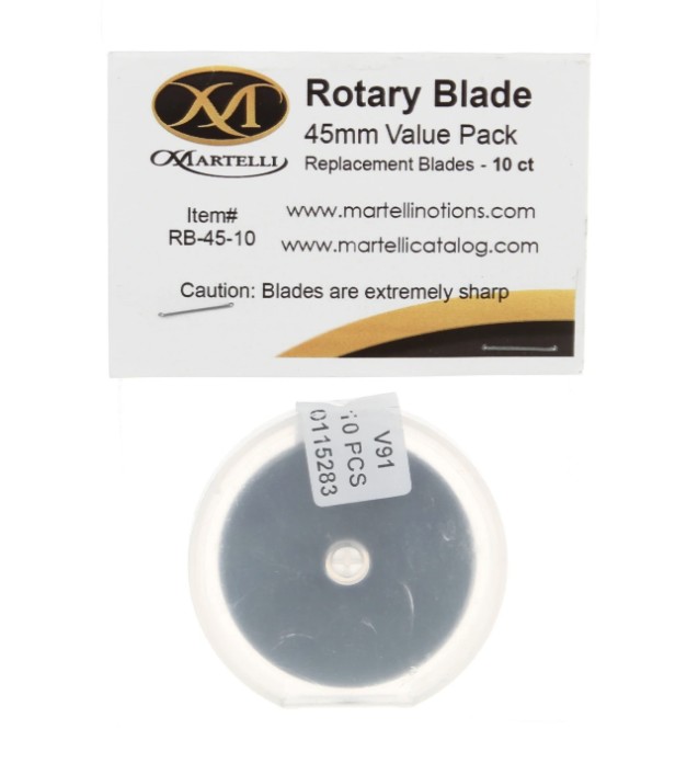 Martelli Rotary Blades 45mm - 10 Count