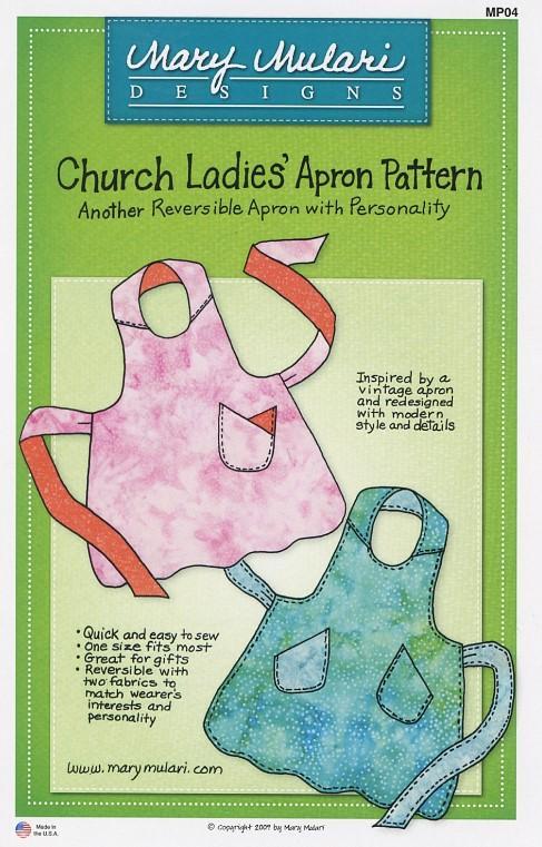 Church Ladies Apron By Mary Mulari Designs