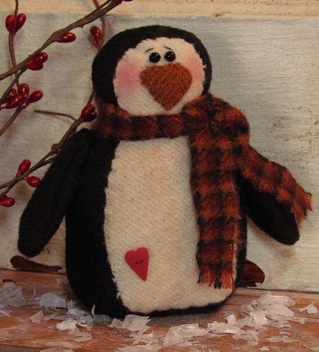 Chilly Penguin  Pin Cushion Wool Kit