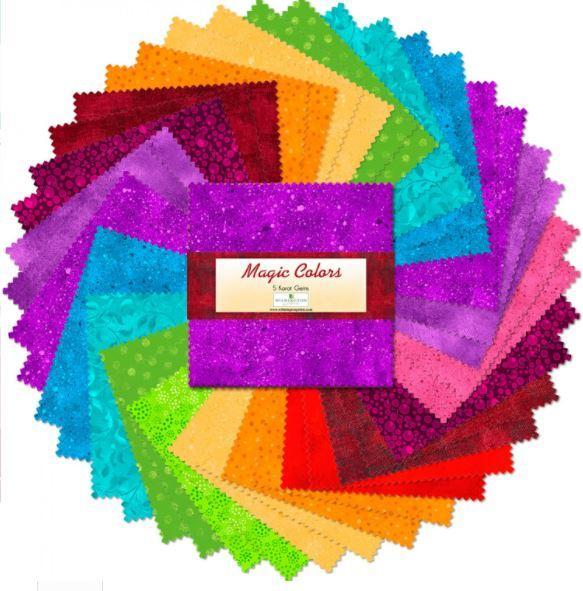 Magic Colors 5 Karat Gems By Wilmington Prints