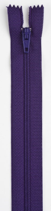 All-Purpose Polyester Coil Zipper 9" Purple by Coats