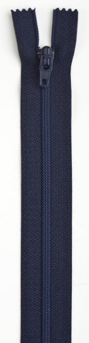 All-Purpose Polyester Coil Zipper 9" Navy by Coats