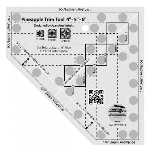 Creative Grids Pineapple Trim Tool Mini