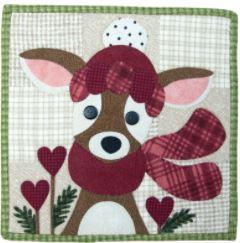 Little Quilts Calendar February Kit: My Deer Valentine