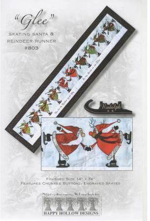 Glee Skating Reindeer Pattern by Tammy Carlson for Happy Hollow Designs