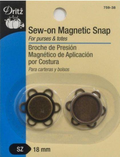 Magnetic Sew on Snap from Dritz