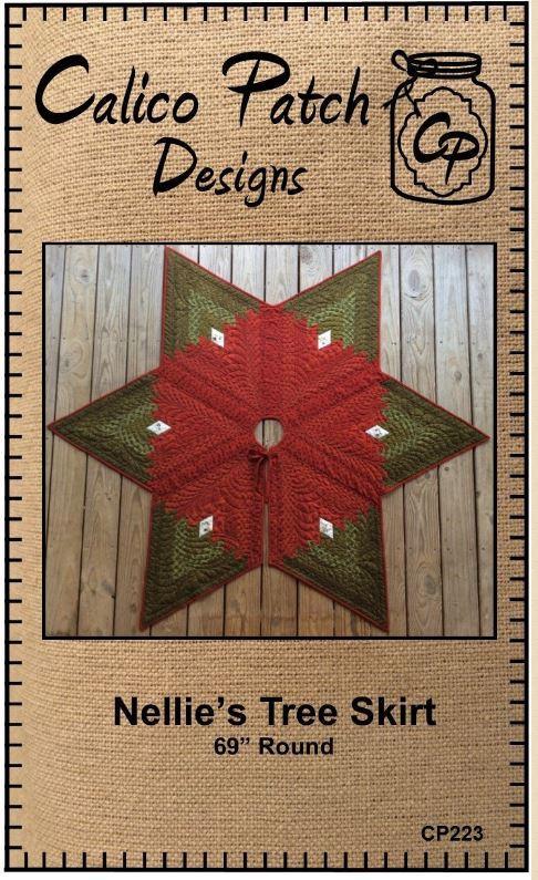 Nellie's Tree Skirt pattern by Calico Patch Designs