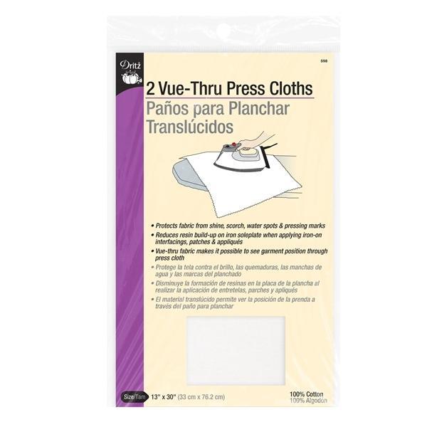 Vue-Thru Press Cloth, 2Pc From Dritz