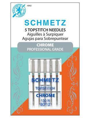 Schmetz Chrome Topstitch 80/12 Needles