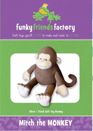 Mitch The Monkey By Funky Friends Factory