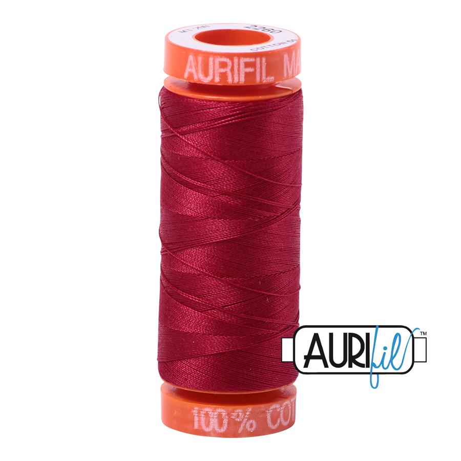 Aurifil 50 Wt. Thread - Wine 2260