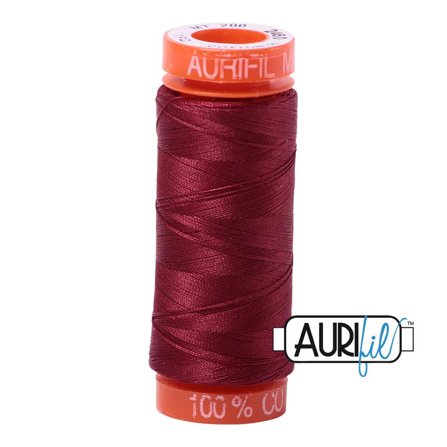 Aurifil 50 Wt. Thread - Carmine  Red 2460