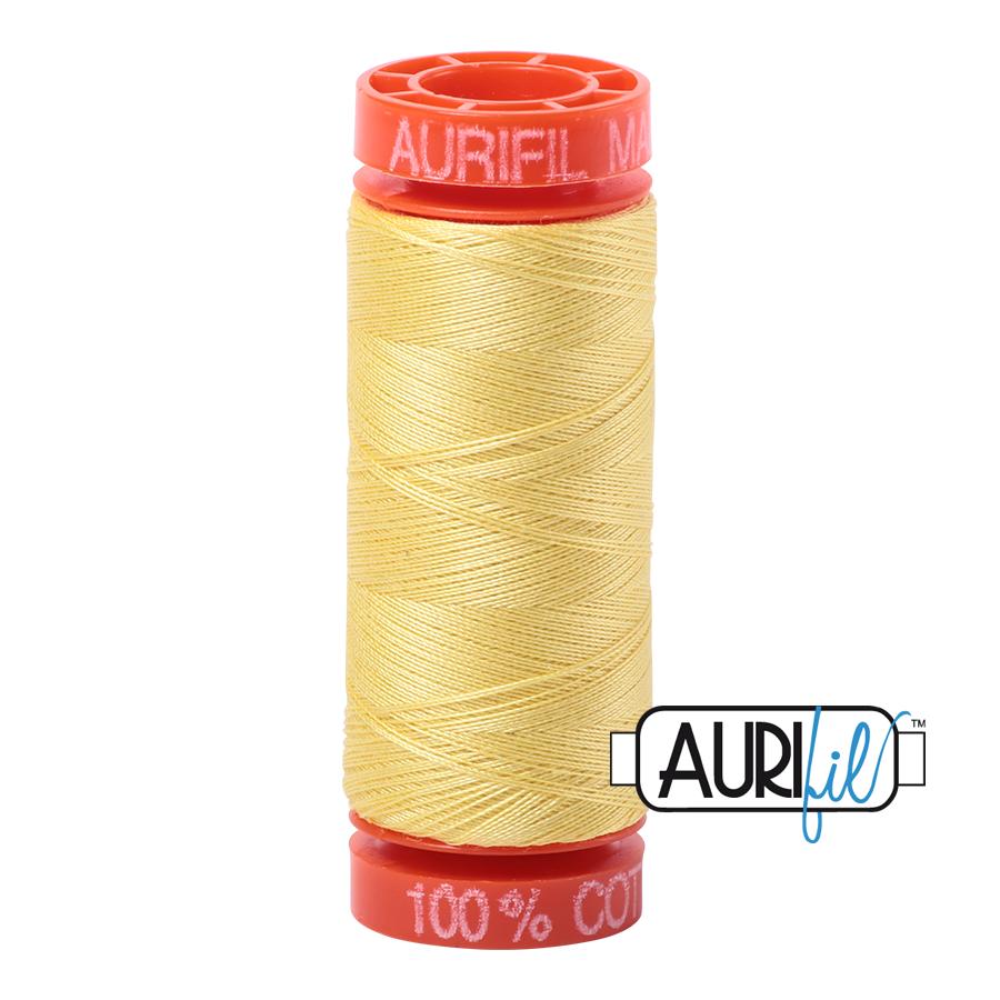 Aurifil 50 Wt. Thread - Lemon 2115