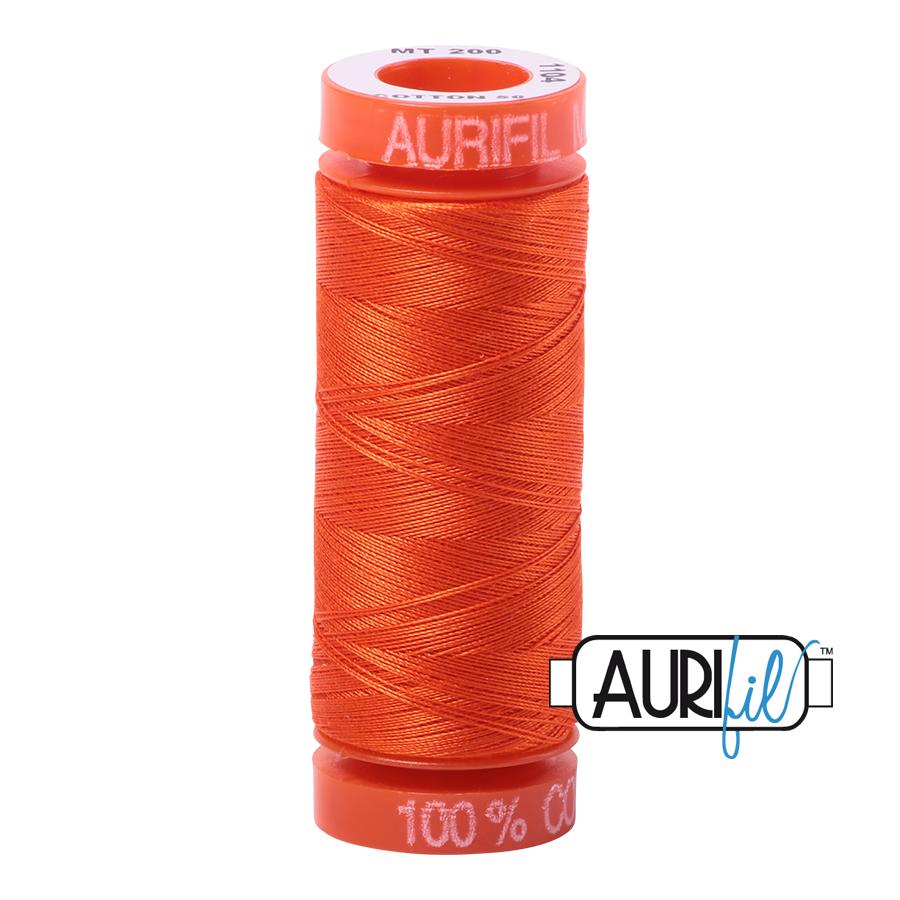 Aurifil 50 Wt. Thread - Orange 1104