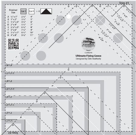 Ultimate Flying Geese Tool from Creative Grids