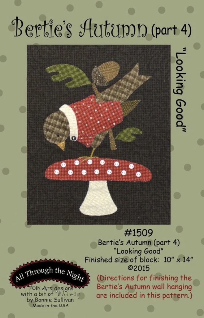 Bertie's Autumn Pattern - Part 4: Looking Good