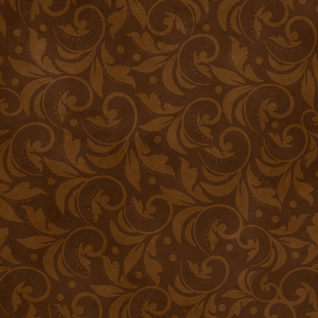 Essential 108" Scroll Brown Wideback from Wilmington Prints