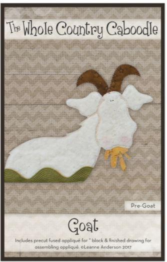 Goat Precut Fused Applique Kit