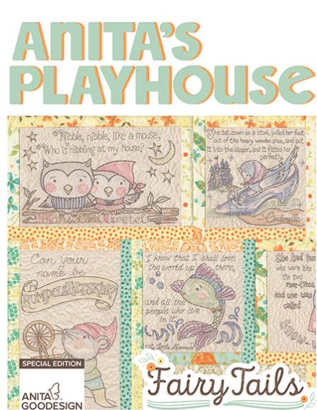 Anita'S Playhouse Fairy Tales Embroidery Pattern