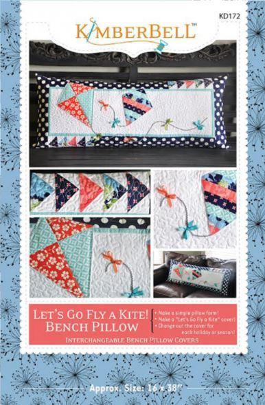 Let'S Go Fly A Kite!  Bench Pillow Pattern  From Kimberbell