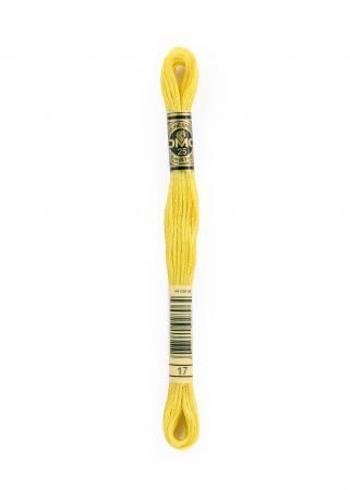 Dmc Floss Color 17 Light Yellow Plum 