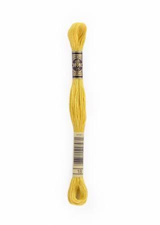 Dmc Floss Yellow Plum Color 18