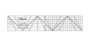 Handiquilter 2 Inch X 10 Inch Skinny Ruler