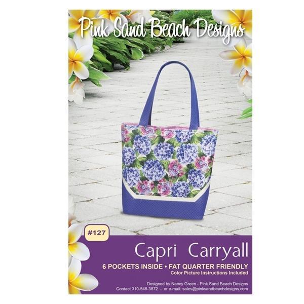 Capri Carryall Pattern By Pink Sand Beach Designs