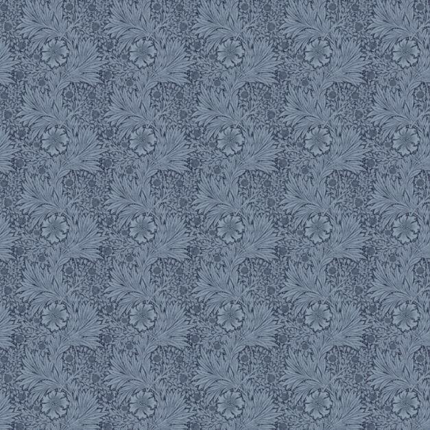 Morris & Co Kelmscott Navy Marigold From  Free Spirit