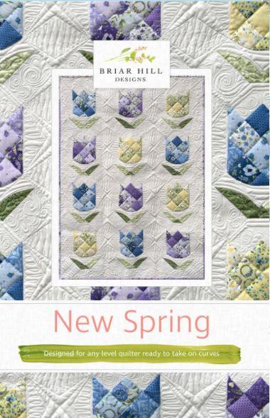 New Spring Quilt Pattern by Julia Wentzell for Briar Hill Designs