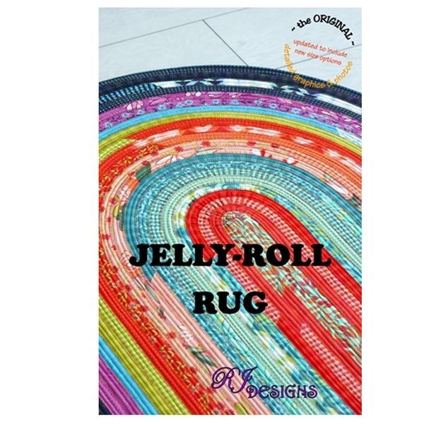 Jelly Roll Rug Pattern by R.J Designs
