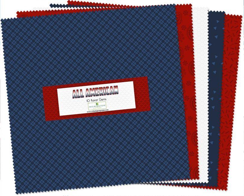 All American 10" Squares by Wilmington Prints