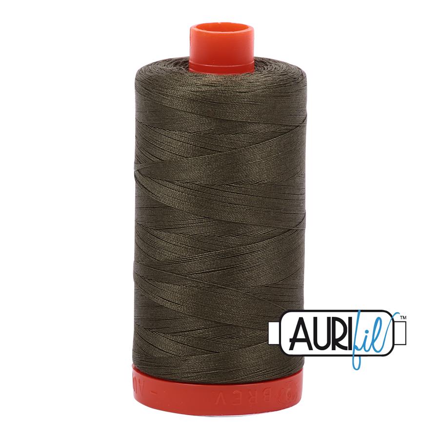 Aurifil 50 Wt. Thread - Army Green 2905