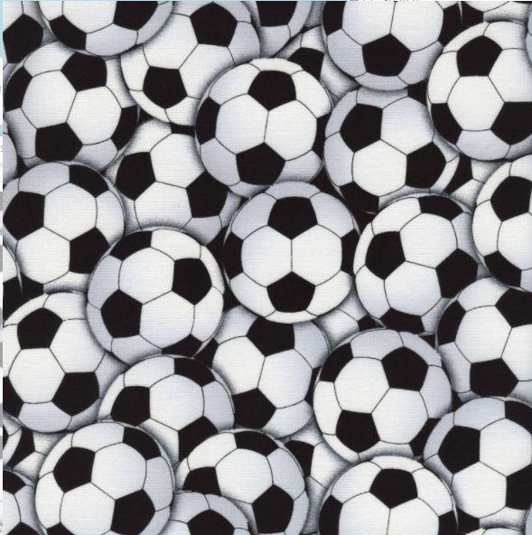  Soccer Balls From Timeless Treasures Sports Collection