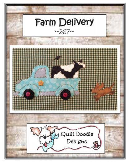 Farm Delivery Pattern By Cindy Staub For Quilt Doodle Designs