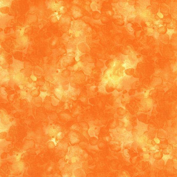 Solid-ish Watercolor Texture Orange by Kimberly Einmo for Timeless Treasures