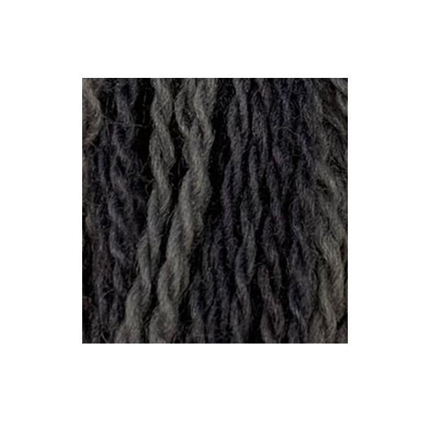 Merino Variegated Wool Thread, Beaver Greys, Size 15