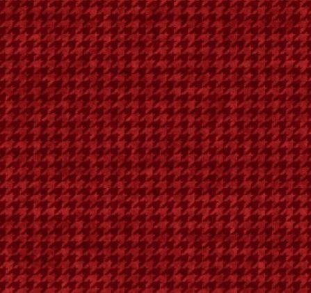 Houndstooth Basics Red