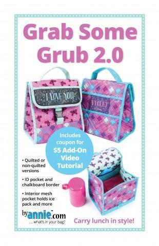 Grab Some Grub 2.0 Bag Pattern from ByAnnie.com