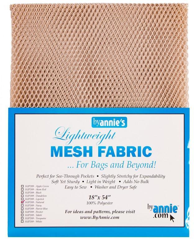Lightweight Mesh Fabric Natural From By Annie
