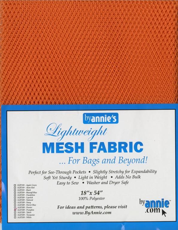 Lightweight Mesh Fabric Pumpkin from By Annie