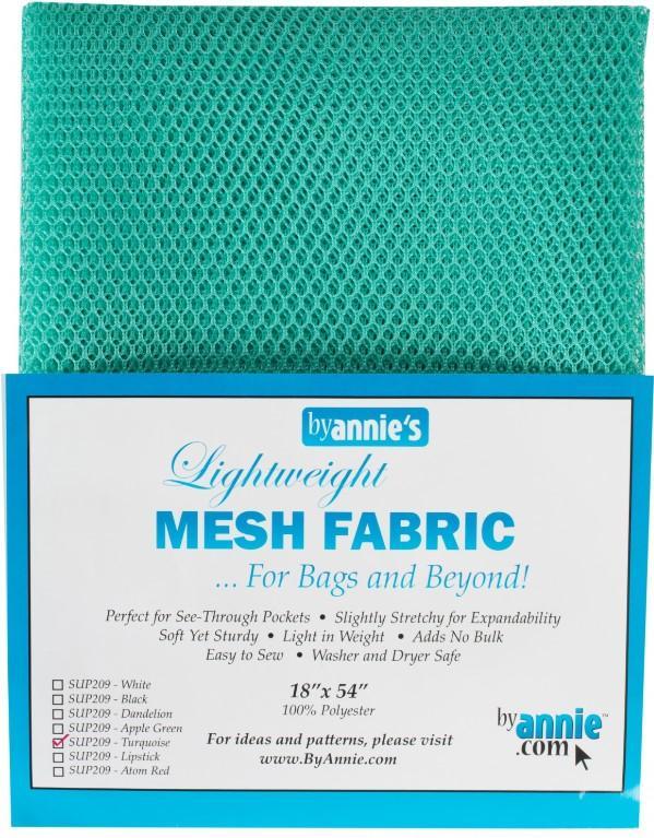 Lightweight Mesh Fabric Turquoise From By Annie