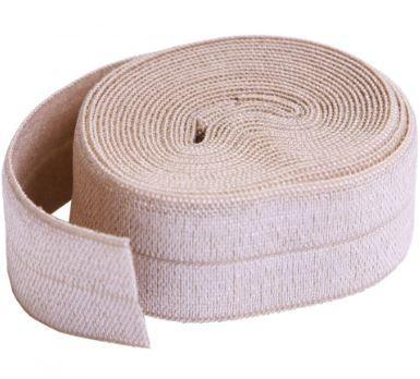 Fold-over Elastic, Natural, 20mm, 2-yard pkg from ByAnnie.com