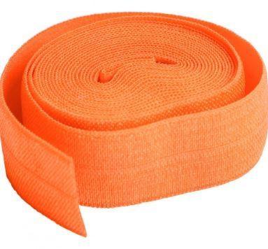 Fold-Over Elastic, Pumpkin, 20Mm, 2-Yard Pkg From Byannie.Com