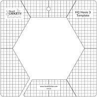 HandiQuilter Hexie 3 Template