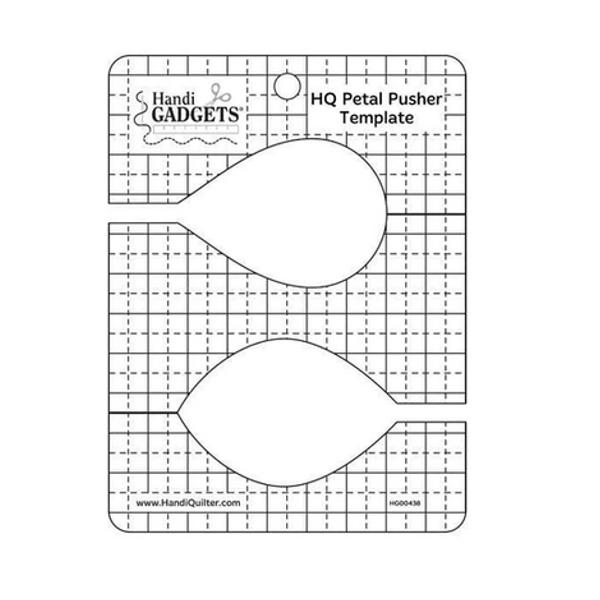 Handi Quilter Petal Pusher Template