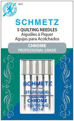 Schmetz Chrome Quilting Needle 90/14