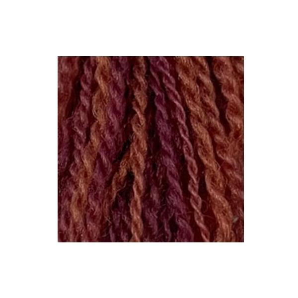 Merino Variegated Wool Thread, Cinnamon Spices 