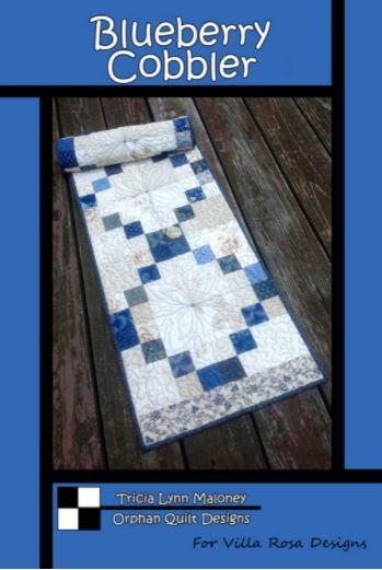 Blueberry Cobbler by Orphan Quilt Designs from Villa Rosa DesignsDinished 