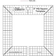 Handiquilter Square 3 Inch Ruler